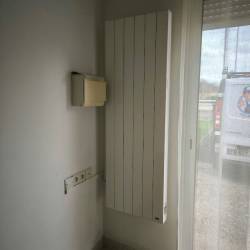 Pose radiateur chambre