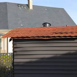 Cabanon en bois  rfection toiture